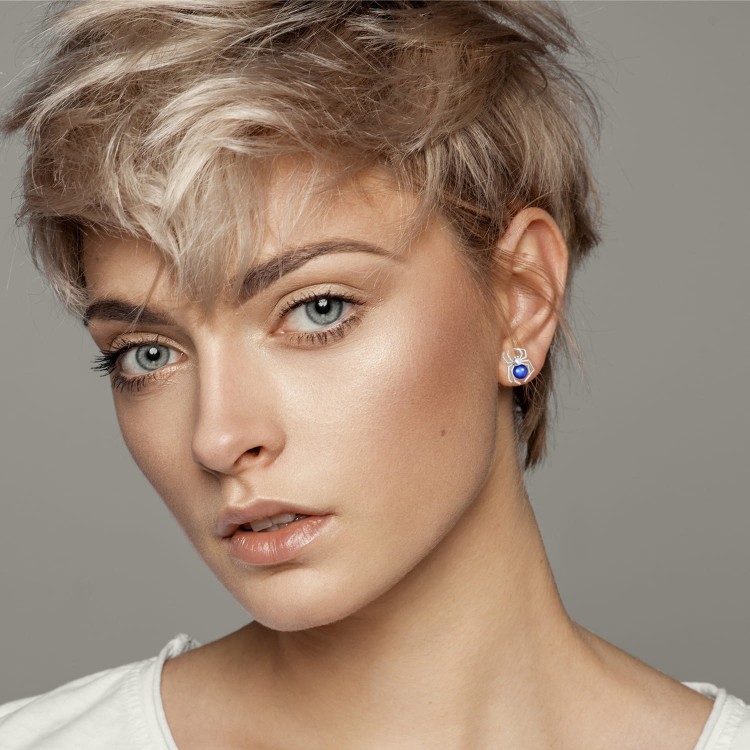 Kolczyki Sztyfty Pająki