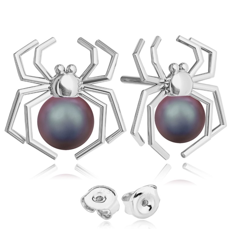 Kolczyki Sztyfty Pająki