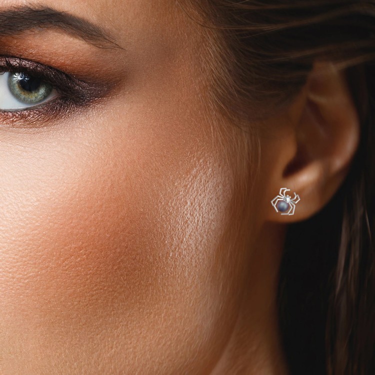 Kolczyki Sztyfty Pająki