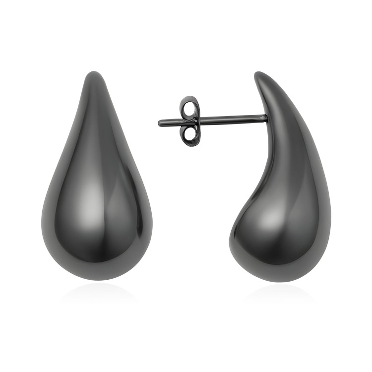 Kolczyki Czarne Krople