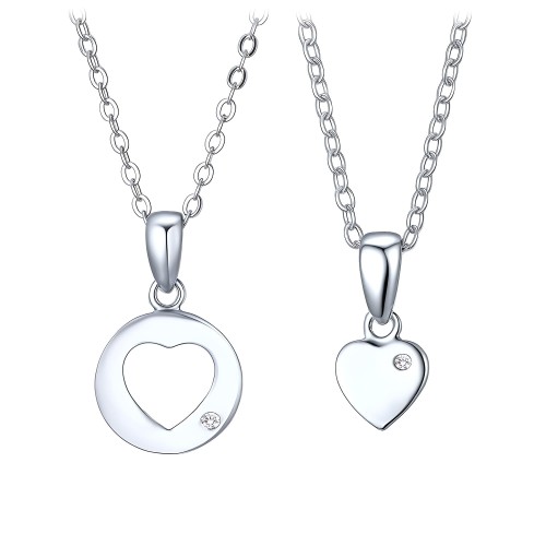 Komplet Biżuterii Serce