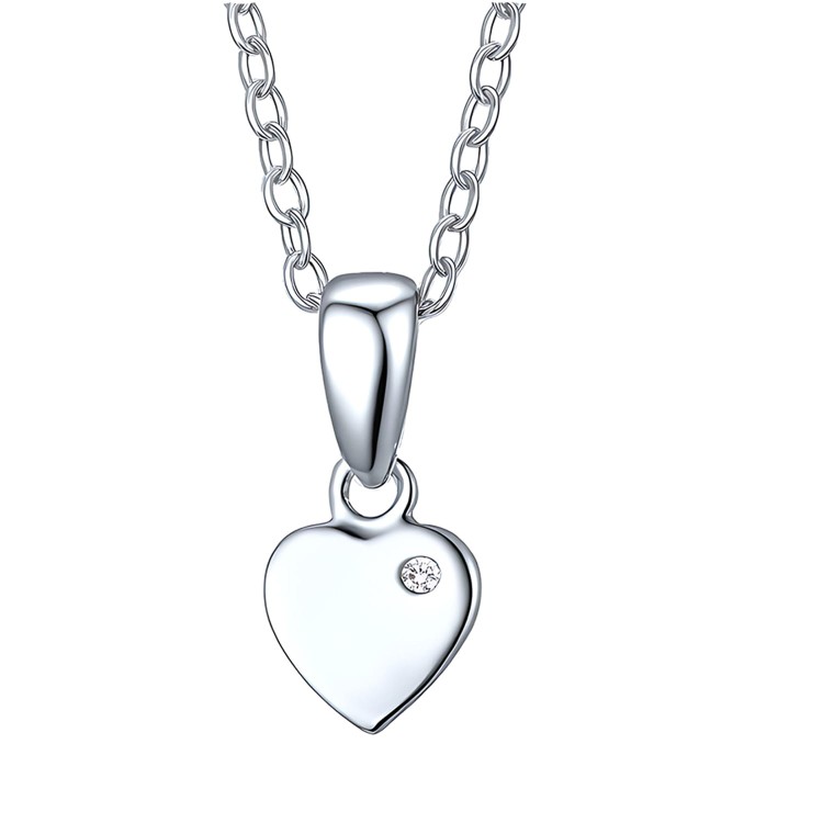 Srebrny Naszyjnik Serce