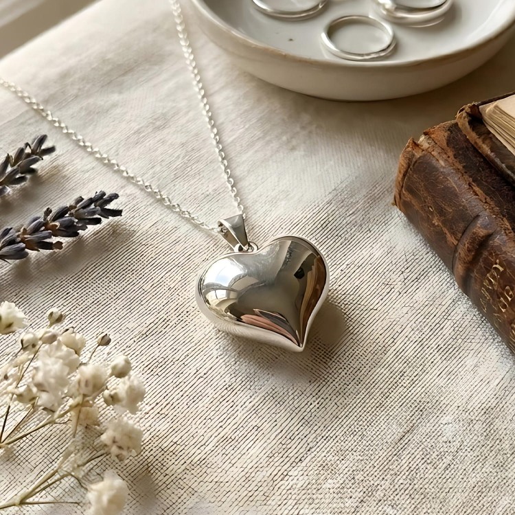 Naszyjnik z Dmuchanym Sercem