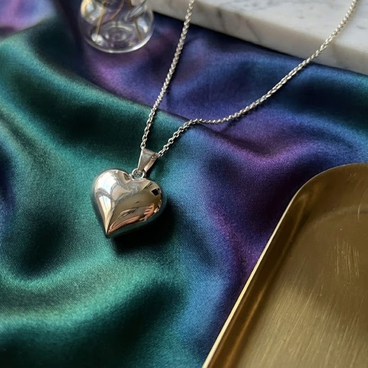 Naszyjnik z Dmuchanym Sercem