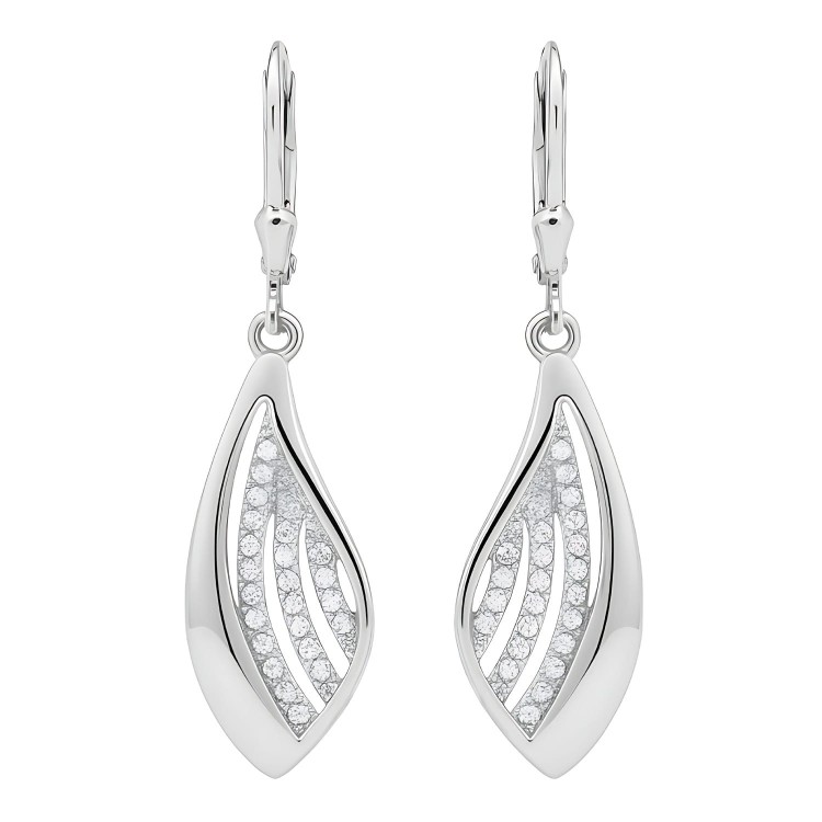 Srebrne Kolczyki Łezki