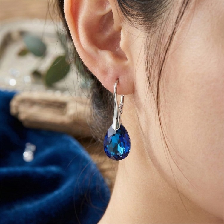 Kolczyki Bermuda Blue