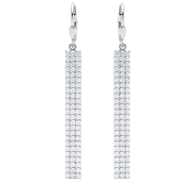 Koczyki srebrne wiszące