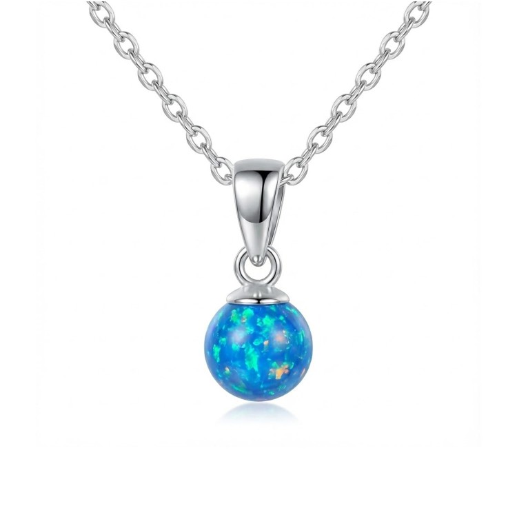 Naszyjnik Kulka Opal