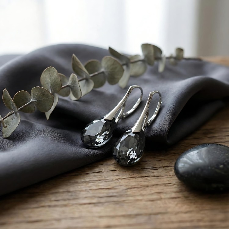 Kolczyki Silver Night