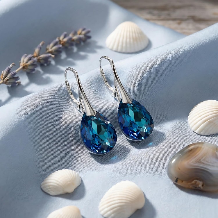 Kolczyki Bermuda Blue