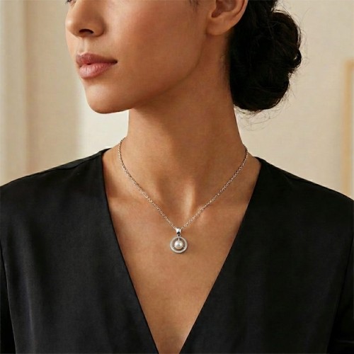 Naszyjnik srebrny z perłą