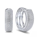 Srebrne Kolczyki Damskie 925 Kółka