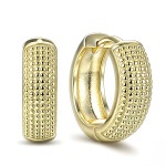 Pozłacane Kolczyki Srebrne 925 Kółka