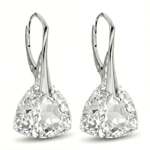 Kolczyki Srebrne Trójkąty