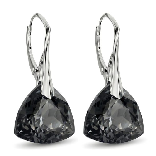 Kolczyki Srebrne Trójkąty