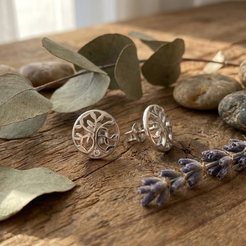 Kolczyki Drzewko Szczęścia