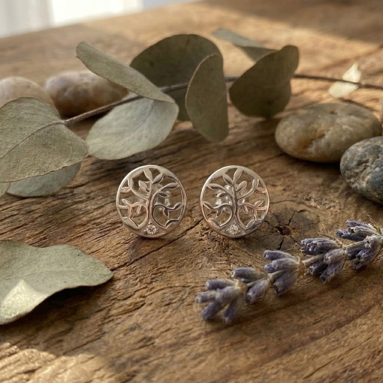 Kolczyki Drzewko Szczęścia