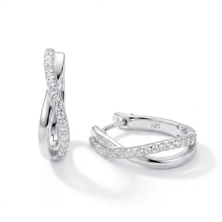 Srebrne Kolczyki 925 KÓŁKA