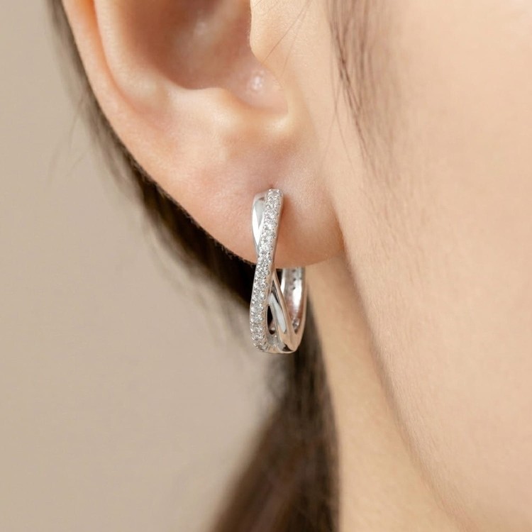 Srebrne Kolczyki 925 KÓŁKA