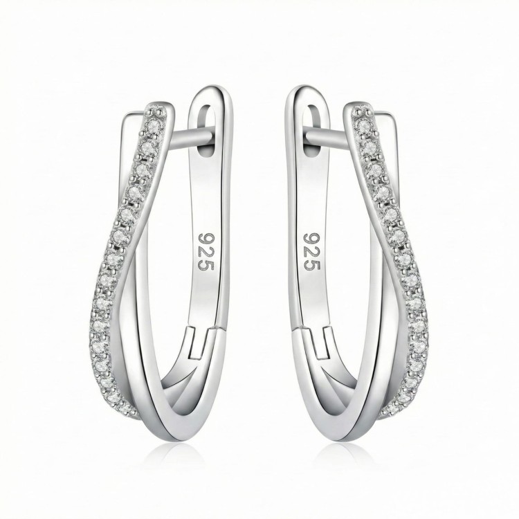 Srebrne Kolczyki 925 KÓŁKA