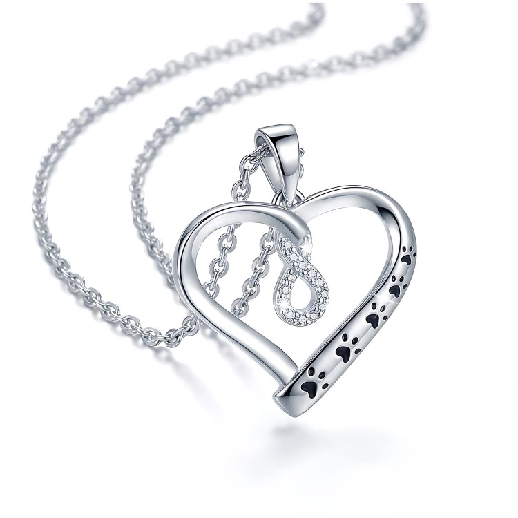 Serce łapka kotka pieska