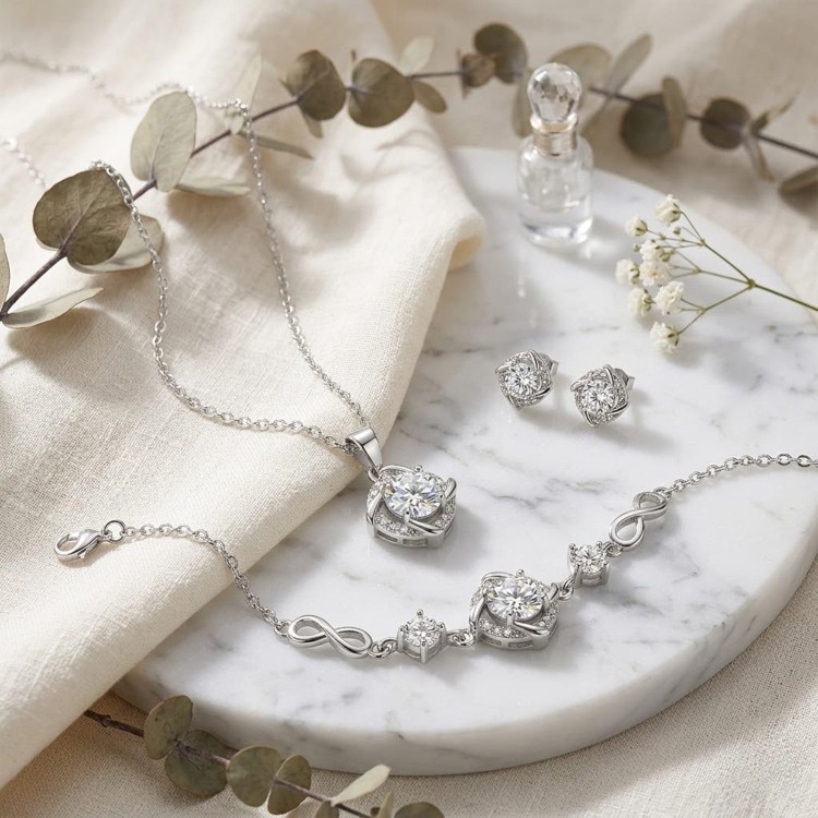 Zestaw Biżuterii Nieskończoność