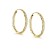 Złote Kolczyki  Super Lekkie Kółka 22mm