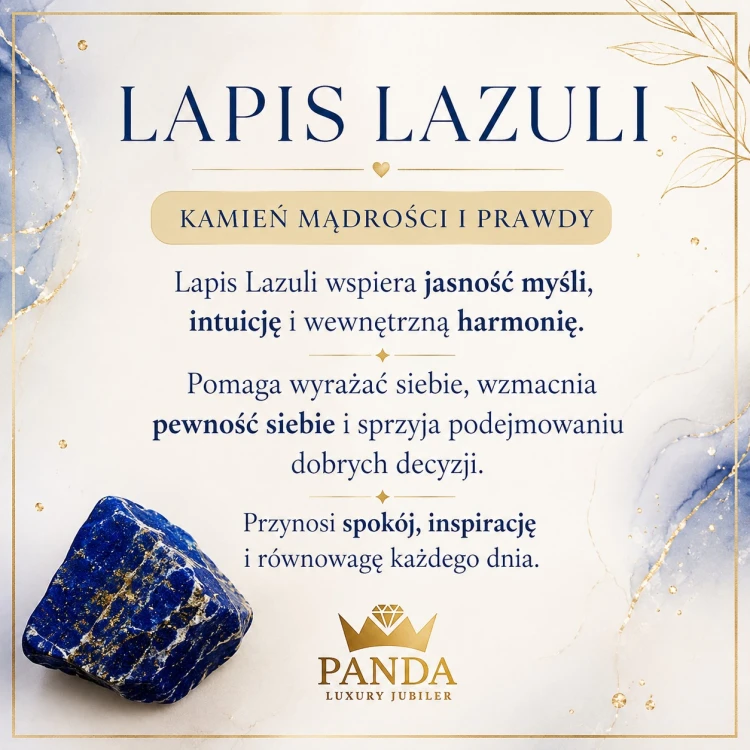 Bransoletka Serce Stal Lapis
