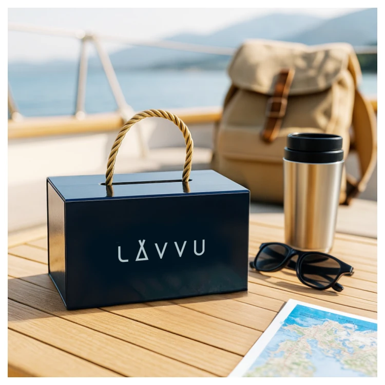 LAVVU HAMRE Black w otwartym pudełku